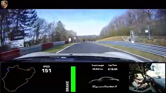 Record Porsche Taycan Nürburgring