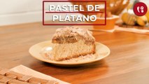 Pastel de plátano | Receta de postre internacional | Directo al Paladar México