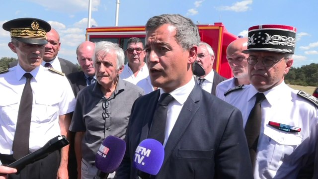 Incendies: Gérald Darmanin appelle les employeurs à libérer les salariés qui sont sapeurs-pompiers volontaires