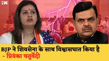 Maharashtra Cabinet Expansion| Priyanka Chaturvedi ने BJP को घेरा| Sanjay Rathod| Bihar| Shivsena