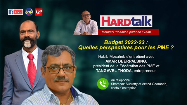 [HardTalk] : Budget 2022-23 : Quelles perspectives pour les PME ?