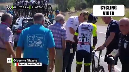 Big Crash For Biniam Girmay, Nizzolo & Mozzato | Circuit Franco-Belge 2022