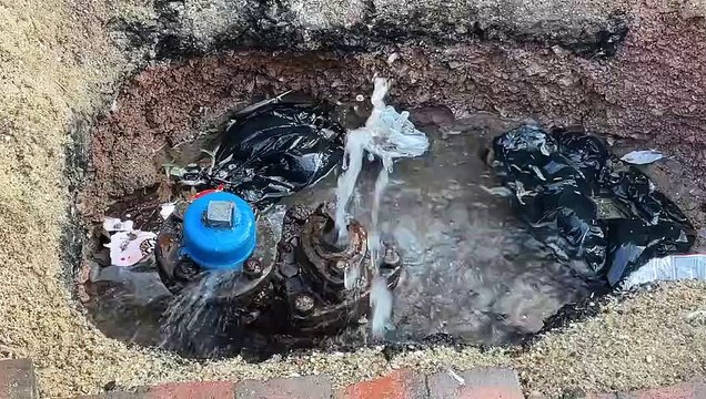 Leak 'wasting tens of thousands of litres a day'