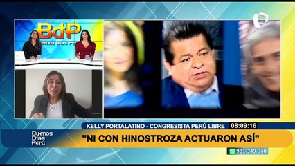 Kelly Portalatino: “Castillo ha tenido errores con sus ministros, fueron insensatos”