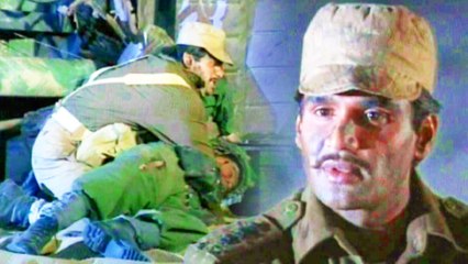 Suniel Shetty Shooting For "Border" (1997) | Exclusive BTS Interview | Flashback Video