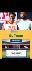 WI vs NZ Dream 11 Team|WI vs NZ Dream 11 Team 1st T20|WI vs NZ Today Match prediction|