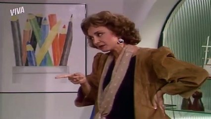 Novela Sassaricando (1987) - Penélope e Beto brigam por causa de Isabel