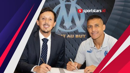 Resmi Gabung Marseille, Alexis Sanchez Reuni dengan Tiga Pemain Eks Arsenal