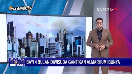 Kisah Haru! Bayi 4 Tahun Diwisuda Gantikan Almarhum Ibunya