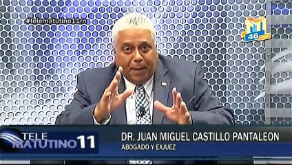 #Telematutino / Entrevista a Juan Miguel Castillo Pantaleón, Abogado / 10 agosto 2022