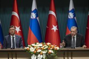 Cumhurbaşkanı Erdoğan, Slovenya Cumhurbaşkanı Pahor ile ortak basın toplantısında konuştu Açıklaması