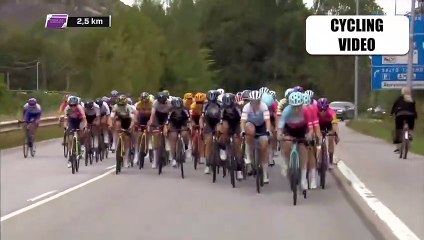 Crashes And Chaos In Final 3KM | Stage 2 Tour of Scandinavia 2022