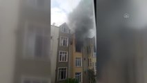 Son dakika haber: Başakşehir'de bir dairede çıkan yangın hasara neden oldu