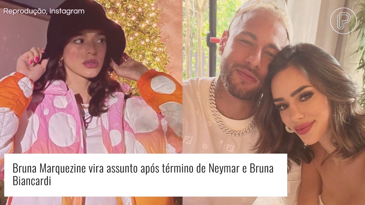 Após término de Neymar e Bruna Biancardi, Bruna Marquezine vira assunto na  web. Entenda!