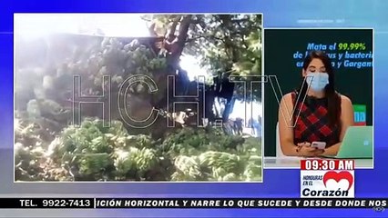 Terrible accidente vial en sector El Banquito en San Marcos, #Choluteca