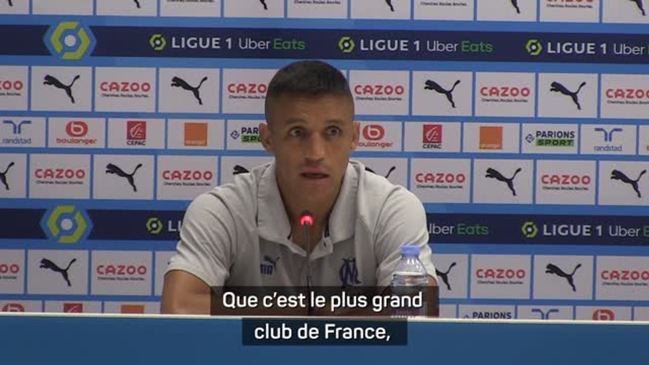 Marseille - Alexis Sanchez : "Marseille est le plus grand club de France"