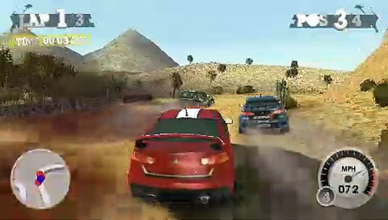 Colin McRae : DiRT 2 online multiplayer - psp