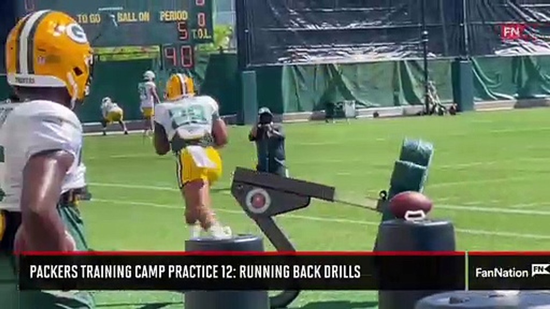 Packers Training Camp Practice 12 Running Back Drills - video Dailymotion