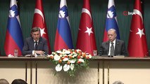 Cumhurbaşkanı Erdoğan'dan Slovenya ile savunma sanayinde iş birliği mesajı