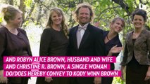 Sister Wives’ Christine Brown Gifts Her Coyote Pass Property to Kody and Robyn Brown for $10