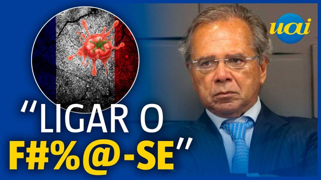 Paulo Guedes ameaça ‘ligar o f***-se’ para França
