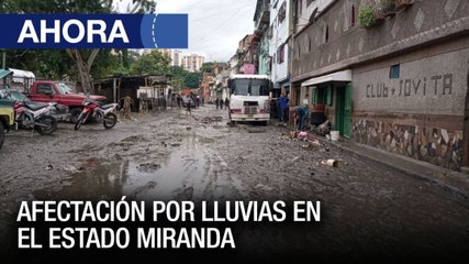 Afectación por fuertes #lluvias en el edo.  #Miranda - #10Ago - #VPItv