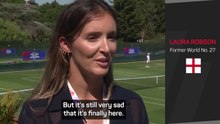 Robson 'sad' to see GOAT Serena retiring