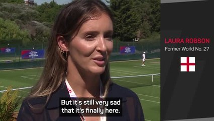 Robson 'sad' to see GOAT Serena retiring