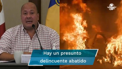 Narcobloqueos en Guadalajara. Hay 5 detenidos: Enrique Alfaro