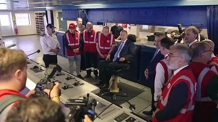 Bakan duyurdu! Abdülhamid Han, ilk sondaj için görev yerine ulaştı