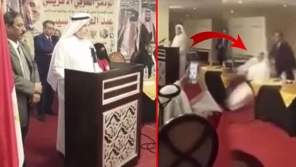 Suudi Arabistanlı işadamı, Sisi'yi övdüğü sırada kalp krizi geçirerek hayatını kaybetti