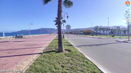 همزة شقة مفروشة للبيع واد لاو 2 غرف صالون 34 مليون فقط Appartement meublé équipé à Vendre Oued Laou