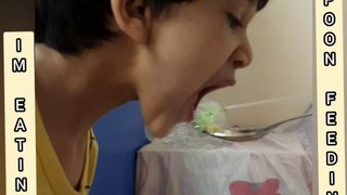 Spoon Feeding | I am Eating | Kid Eating by Spoon