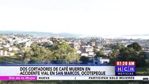Identifican a los dos cortadores de café que murieron en accidente vial en #Ocotopeque
