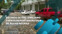 Denuncian vecinos fuga de aguas negras en la colonia Emiliano Zapata | CPS Noticias Puerto Vallarta