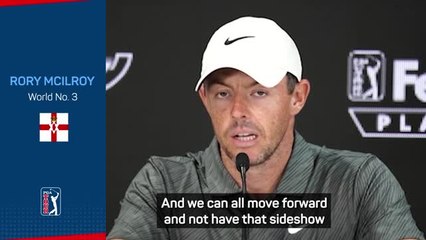 Скачать видео: 'Common sense prevailed' - McIlroy & Thomas glad to see LIV Golfers banned