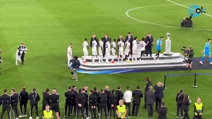 LA PESADILLA DE CEFERIN SE REPITE Y SE VIO OBLIGADO A DAR EL TROFEO AL REAL MADRID
