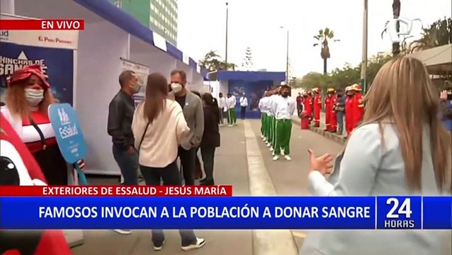 Jesús María: Essalud realiza campaña de donación de sangre