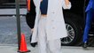 Aubrey Plaza Paired Gen Z's Beloved Halter Top With a Classic Slouchy Pantsuit