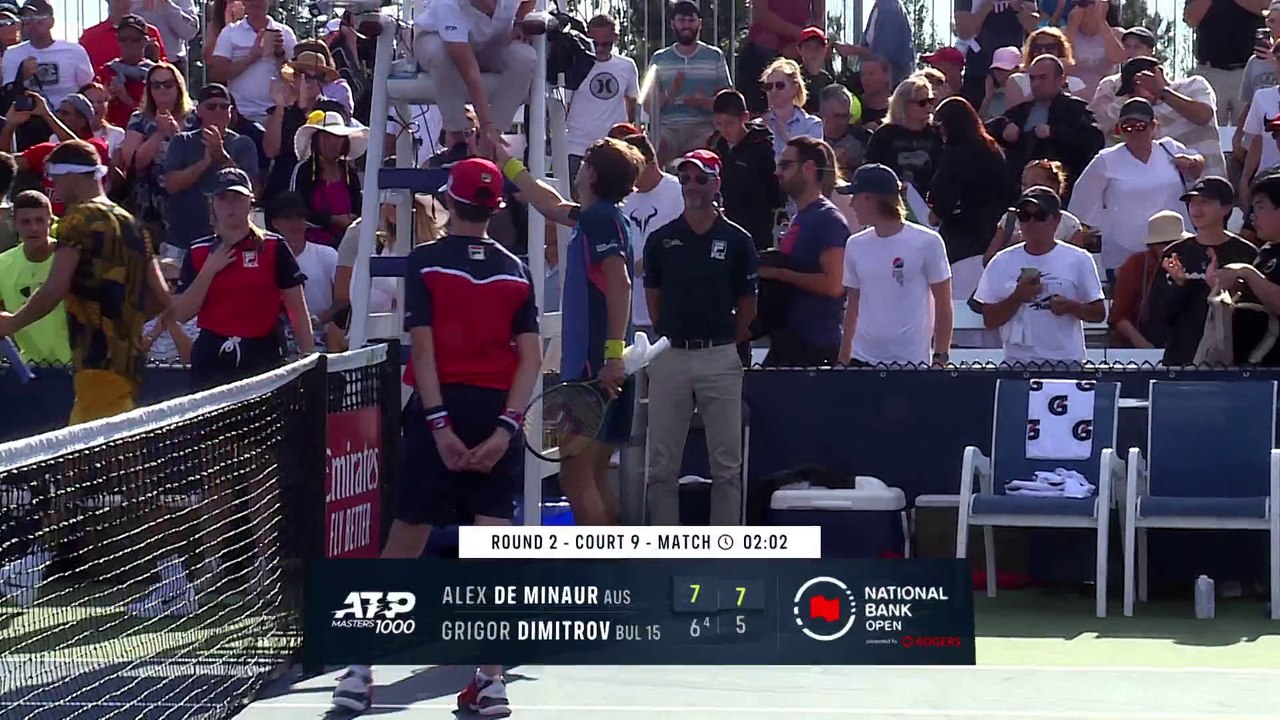 De Minaur beats Dimitrov to set up Kyrgios clash