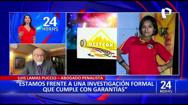 Lamas Puccio sobre Yenifer Paredes: “No es una persecución política, son hechos reales”