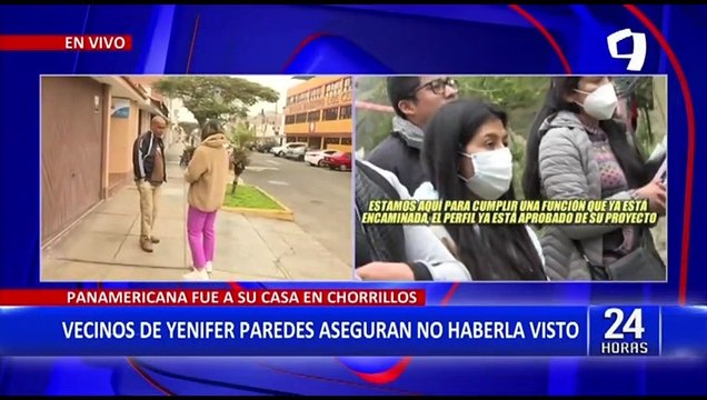 Domicilio en Chorrillos: vecinos aseguran no haber visto a Yenifer Paredes