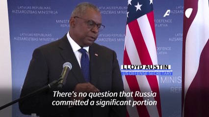 US Defense Secretary says Russia has committed its most capable forces to Ukraine