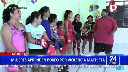 México: Mujeres aprenden boxeo para enfrentar la violencia machista