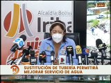 Alcaldía de Iribarren avanza en la sustitución de tuberías en el distribuidor Barquisimeto-Cabudare