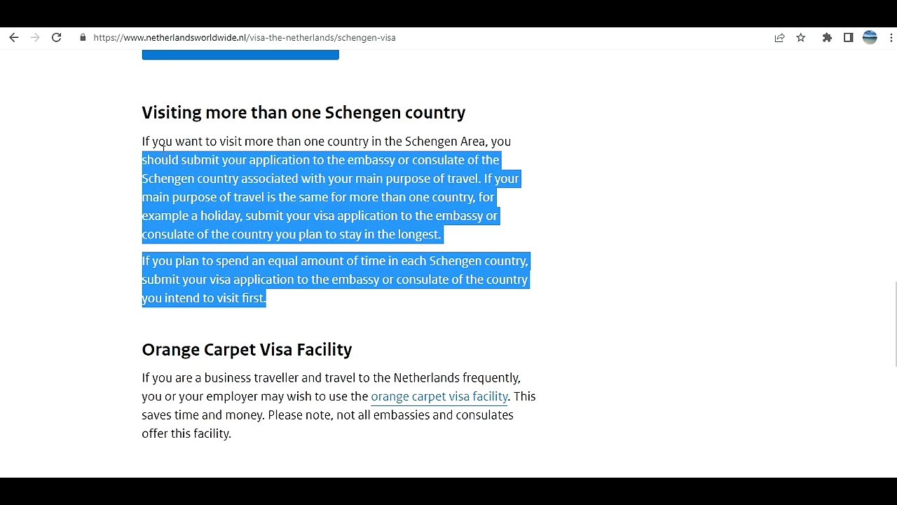 How To Apply The Netherlands Short Term Visit Visa (Schengen Visa) Step By Step Full Information