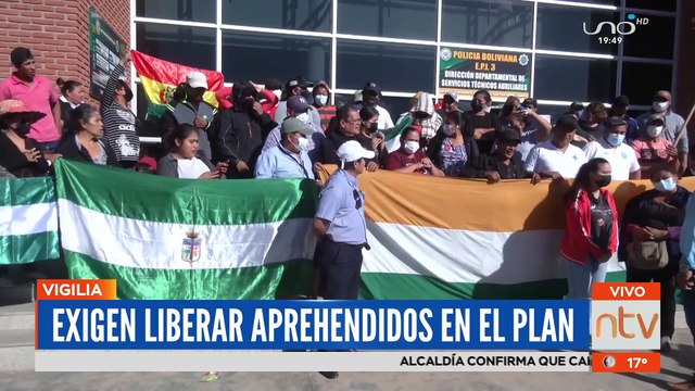 Exigen liberación de aprehendidos en el plan