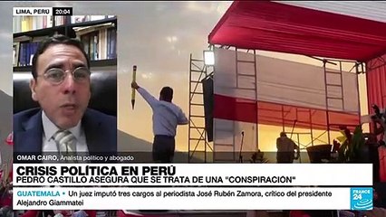 Omar Cairo: "Si Pedro Castillo renuncia podría ser inmediatamente procesado penalmente"