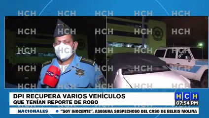 DPI recupera vehículos con reporte de robo que criminales buscaban encubrir