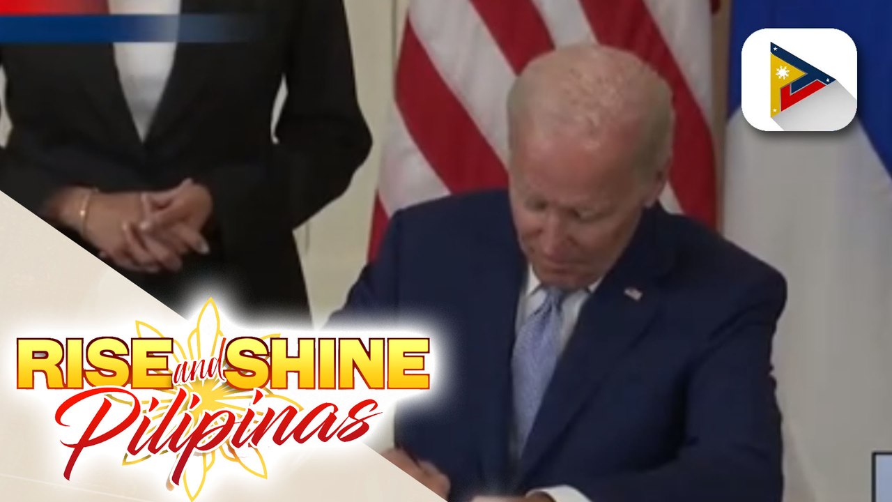 Rekomendasyong isama sa NATO ang Finland at Sweden, nilagdaan na ni U.S. Pres. Biden